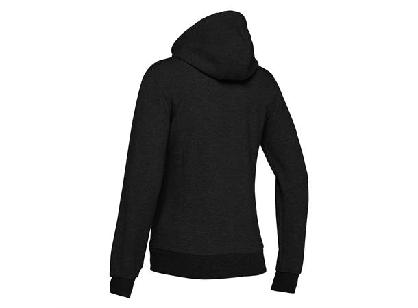 Lyre Full Zip Hooded Jacket W BLK XS Hettejakke i bomullsmiks til dame 