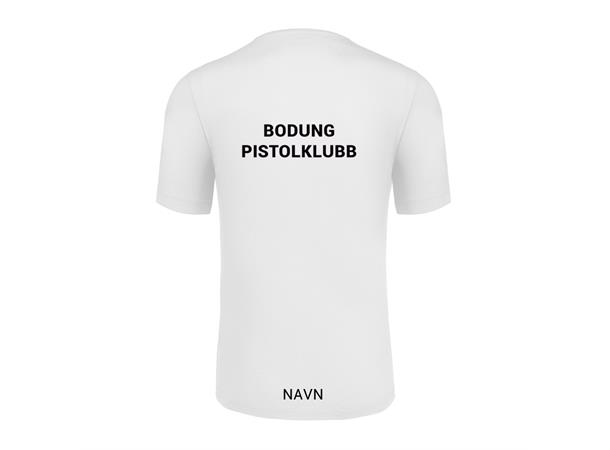 Bodung PK Boost Eco Hvit T-skjorte i 100%  Bomull 
