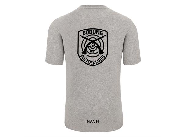 Bodung PK Boost Eco Grå T-skjorte i 100%  Bomull 